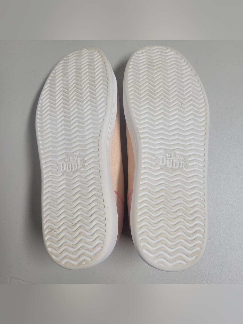 Hey Dude Cody W Heathered Knit Mesh Pink W 11. - Picture 7 of 10